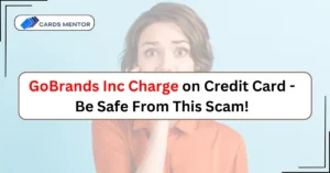 gobrands inc charge on credit card